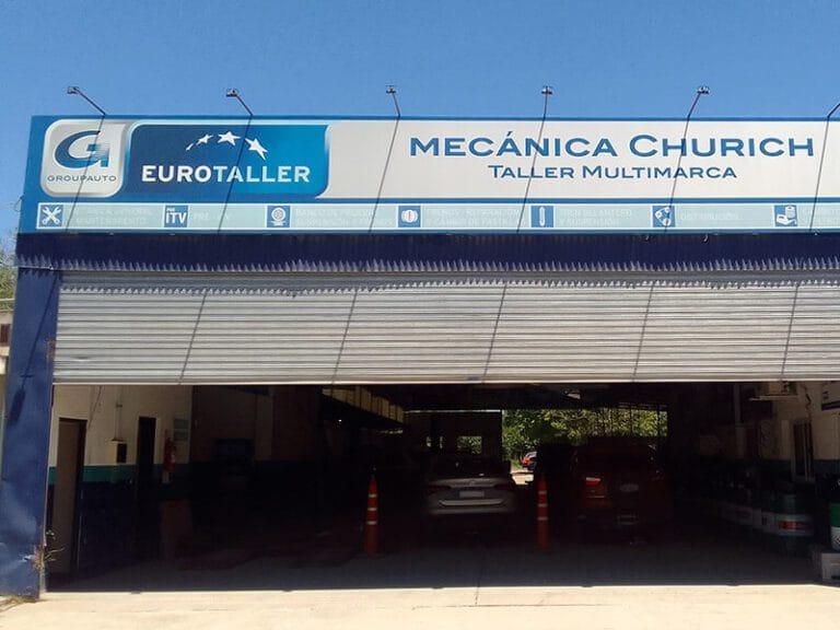 Ingreso de Mecánica Churich, taller multimarca de la red Eurotaller